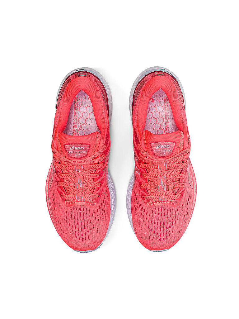 asics gel kayano 28 blazing coral